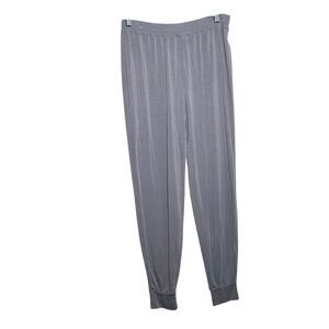 Athleta Pajama Pants Women's XS Pull On Jogger Gray Solid Lightweight Lyocell